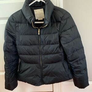 Kate Spade; Chic and Warm puffer jacket.. black